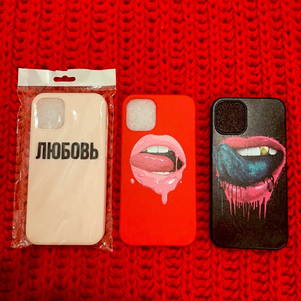 Bundle: 3 Unique iPhone 12 Mini Cases